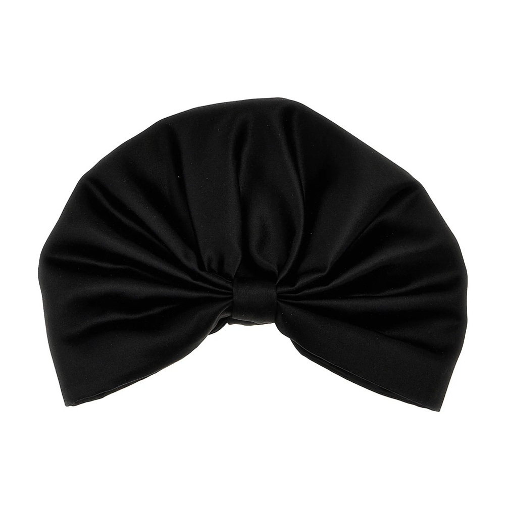 VALENTINO GARAVANI 100% Silk Turban Light Peach/Blush Color Made in Italy - Picture 10 of 10